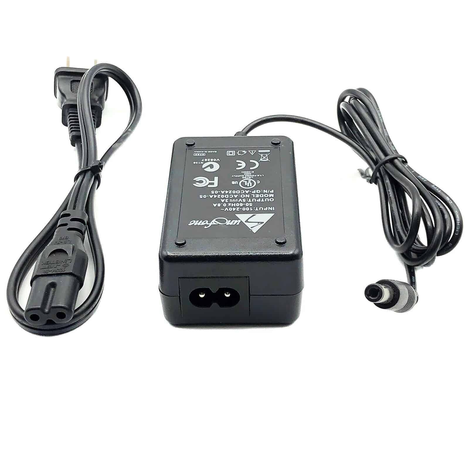 Sunfone KXX054A-05 5V 3A 15W AC DC Power Adapter P/N GP-ACD024A-05 US Plug